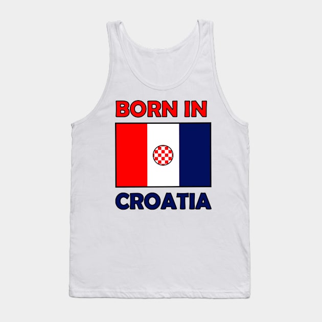 Croatia Tank Top by Karpatenwilli